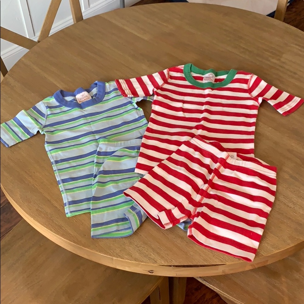 Hanna Andersson Short John Pajamas Size 120 6/7
